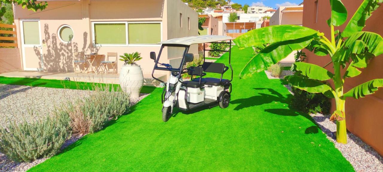 Modular Bungalows With Heated Pool Artemis Greece Экстерьер фото