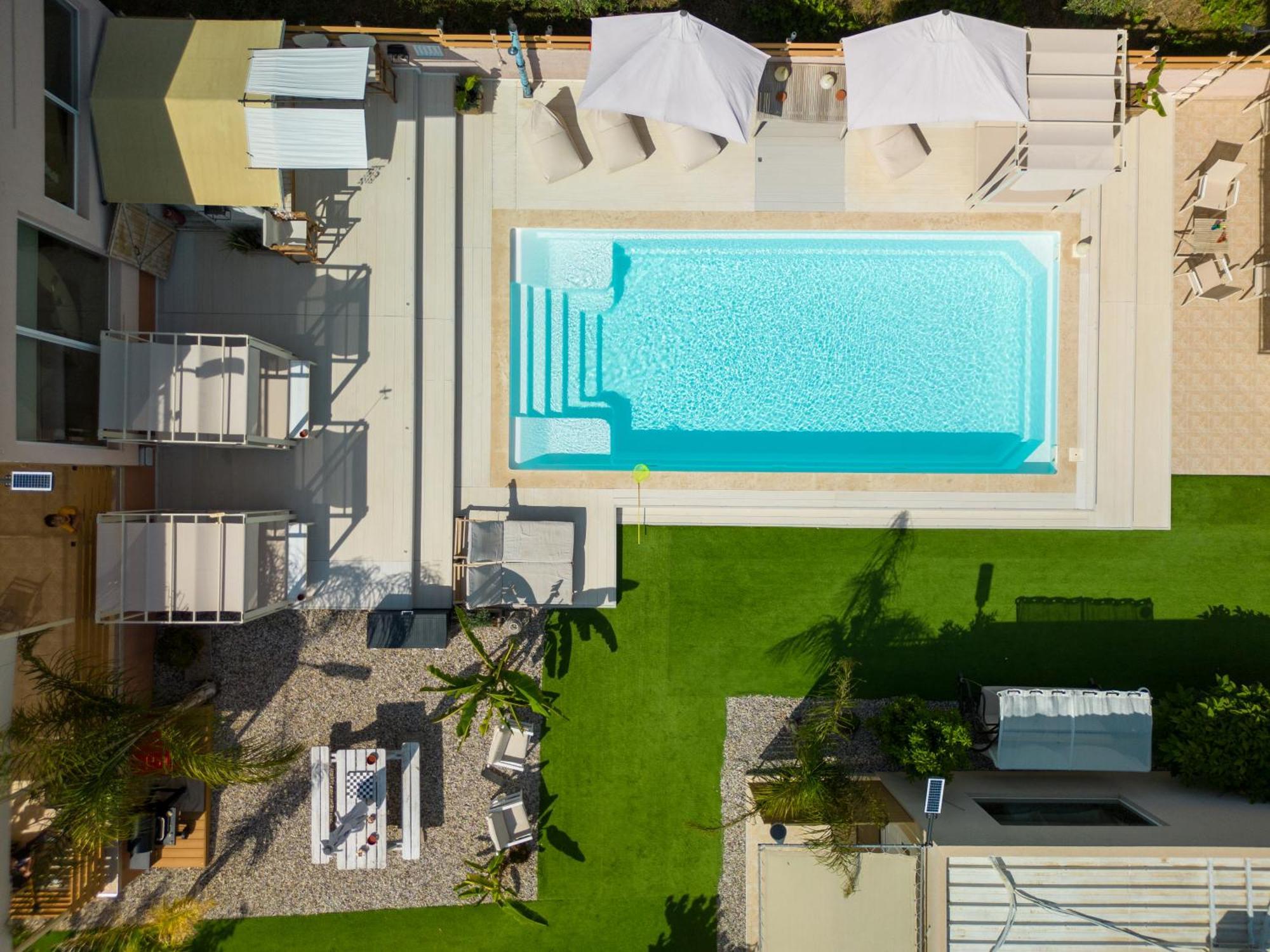 Modular Bungalows With Heated Pool Artemis Greece Экстерьер фото